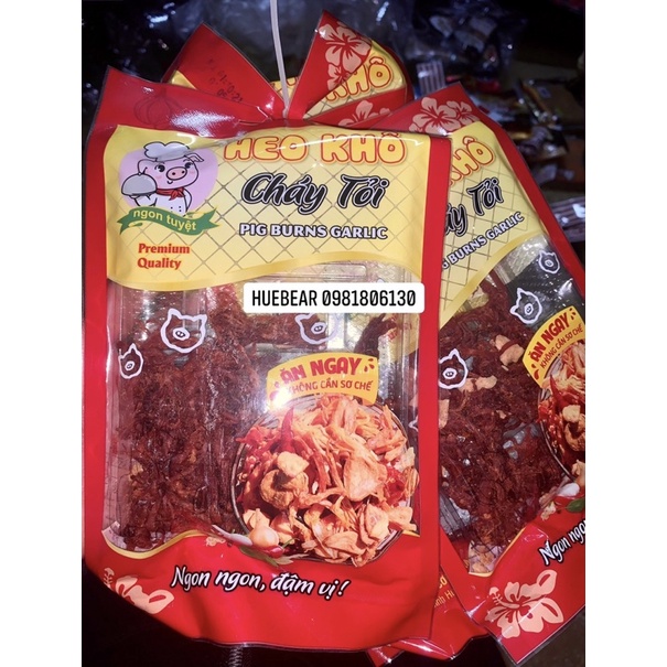 Heo khô cháy tỏi (gói siu to)