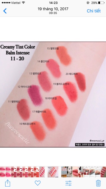 Son Mamonde Creamy tint Color Balm | BigBuy360 - bigbuy360.vn