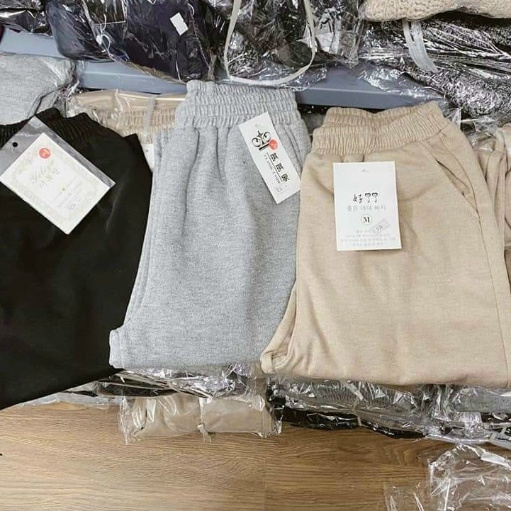 [ĐẸP &amp; HOT] QUẦN NỈ DẠ UMI CẠP CHUN CÚC GẤU CHẤT ĐẸP