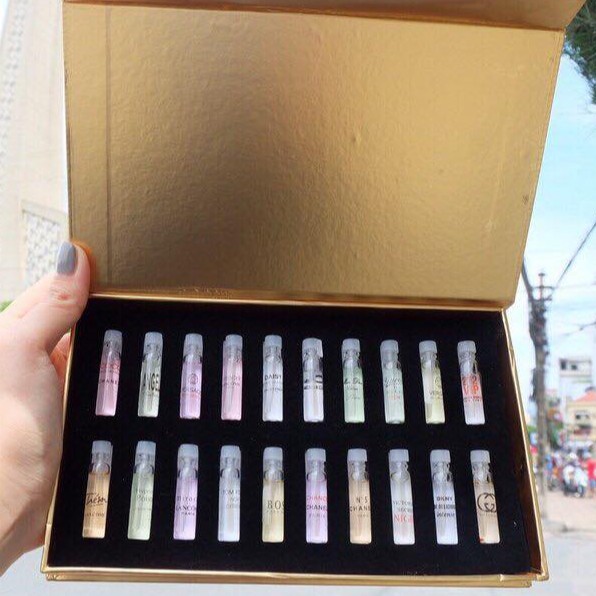 Set Nước Hoa 20 Ống Hàng Chuẩn