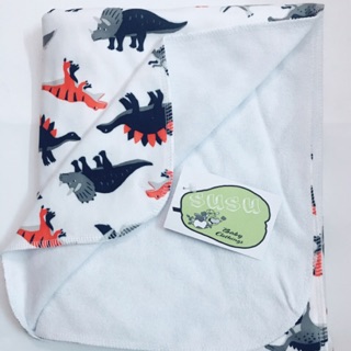 Chăn bông nỉ 2 lớp size cho trẻ sơ sinh