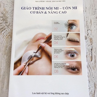 Giáo trình - nối mi - uốn mi
