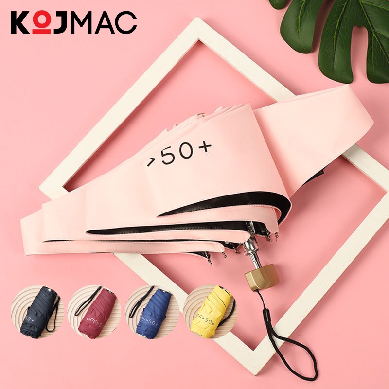 Dù Mini Gấp Gọn KOJMAC UPF50+ 2 Lớp Chống UV Tia Cực Tím