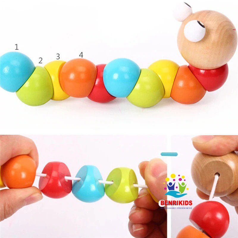 Đồ Chơi Gỗ Thông Minh Cho Bé, Combo Đồ Chơi Gỗ Phát Triển Trí Tuệ 6 - 7 Món Cho Bé Từ 1 - 4 Tuổi