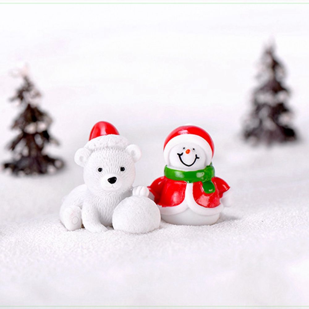 Đồ trang trí ông già noel dễ thương dùng trang trí tiểu cảnh DIY