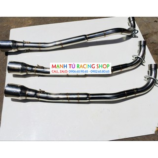 Cổ pô Sirius wave gắn lon