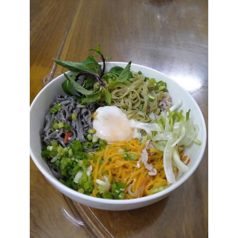 Mì chũ rau củ quả tự nhiên 5 màu gói 1kg Đặc sản Bắc Giang.
