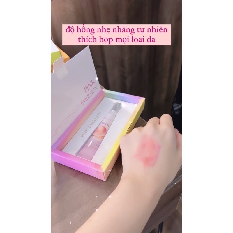 Kem dưỡng má hồng Pink Emulsion cho đôi má hồng hào nhanh chóng tuýp 10g - CO050