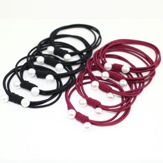 Dây buộc tóc kiểu Hàn Quốc cho mái tóc đẹp mỗi ngày dây buộc tóc thun buộc tóc đơn 1k HH- DCT01