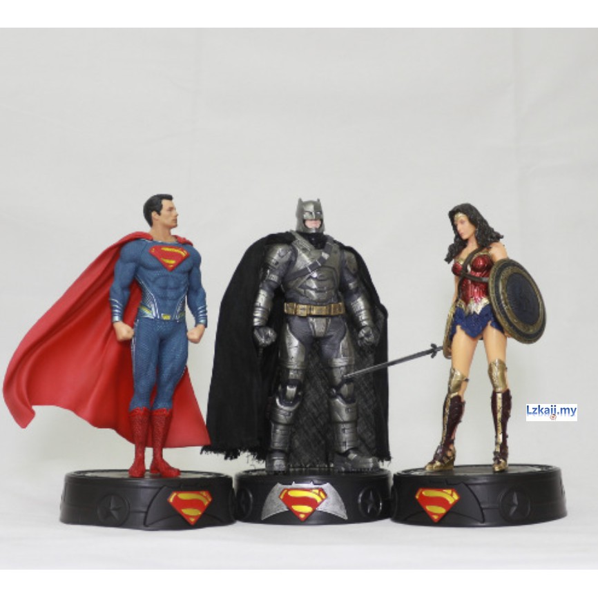 Dc Mô Hình Nhân Vật Siêu Nhân / Người Dơi / Wonder Woman 21Cm
