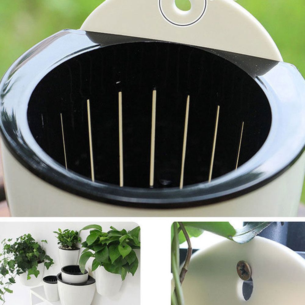 Chậu Hoa Treo Tự Tưới Nước Bằng Nhựa