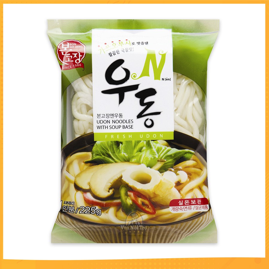 Combo 4 Gói Mì Udon N Hanil Vị Truyền Thống (225g/gói)