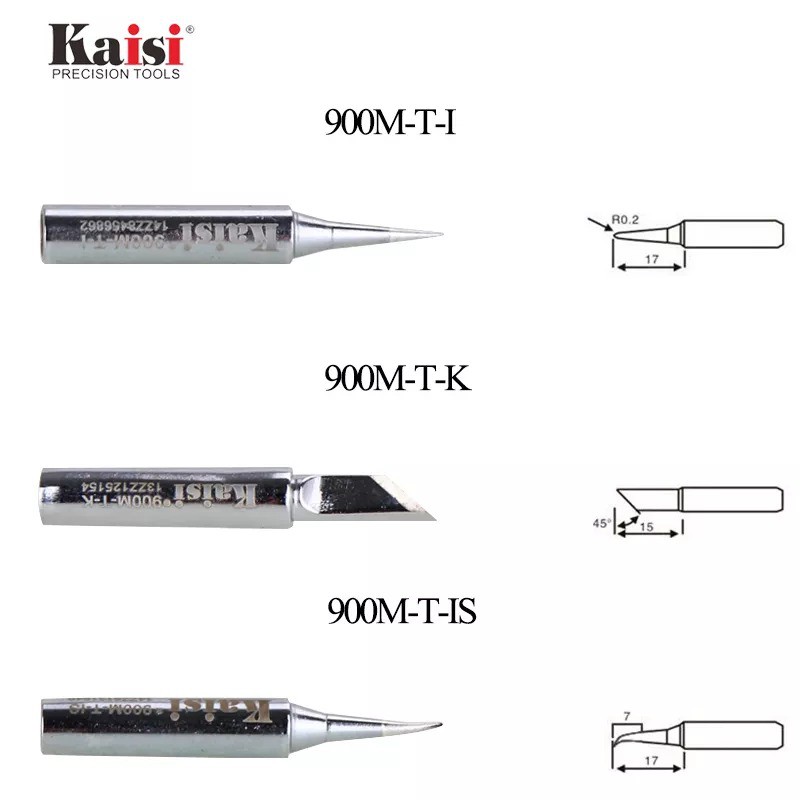 Mũi hàn Kaisi (Đầu cong, đầu thẳng)