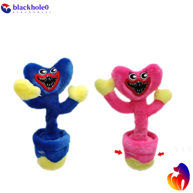 BH Lovely Anti-wrinkle Poppy Playtime Plush Dolls Light Effect 120 English Songs Cartoon Present Educational Toys For