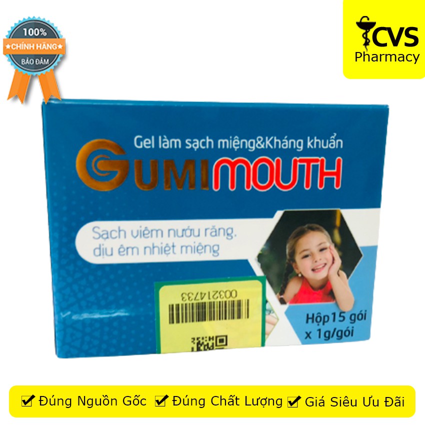 Gumimouth - Sạch Viêm Nướu Răng, Dịu Êm Nhiệt Miệng - cvspharmacy
