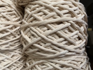Dây thừng cotton se 1 chiều làm macrame 1kg