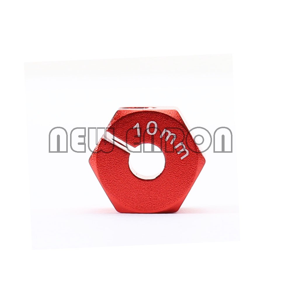 4p Nhôm 12mm Bánh xe Hex Hub Độ dày 10mm hoặc 12mm cho 1/10 RC Crawler Car Axial SCX10 90046 Tamiya MST TRX4 RC4WD Pa
