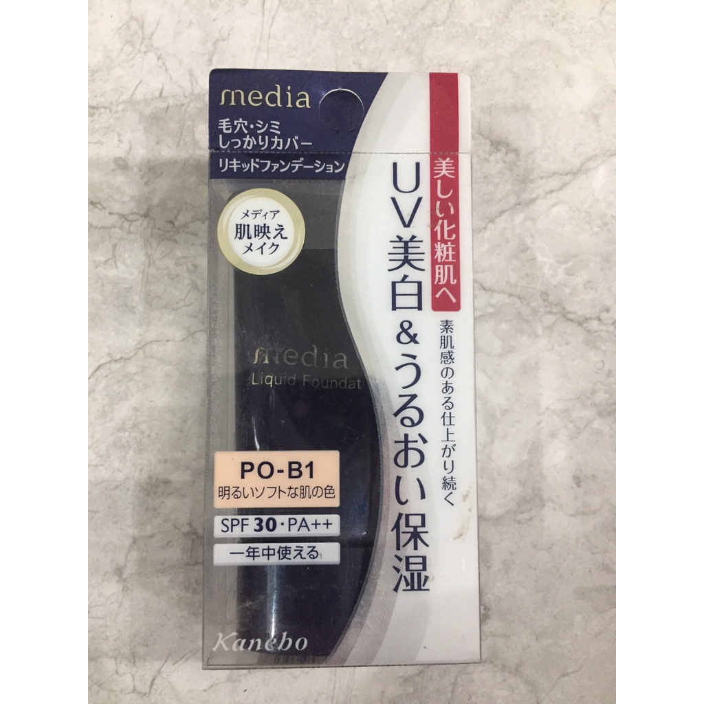 Kem nền Kanebo Media Liquid Foundation