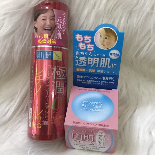 Combo  1 nước hoa hồng 1 kem