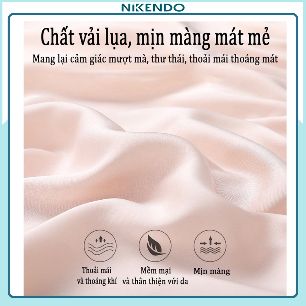 Quần Đùi Nữ Lụa Satin Cao Cấp, mặc Ngủ, mặc Trong váy Chất Lụa Mềm, mịn,mát Nikendo QĐ1