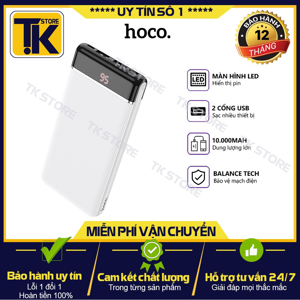 🌟CHÍNH HÃNG 🌟Sạc Dự Phòng Hoco J59 Siêu Mỏng 10000mAh/20000mAh {BẢO HÀNH CHÍNH HÃNG} | BigBuy360 - bigbuy360.vn