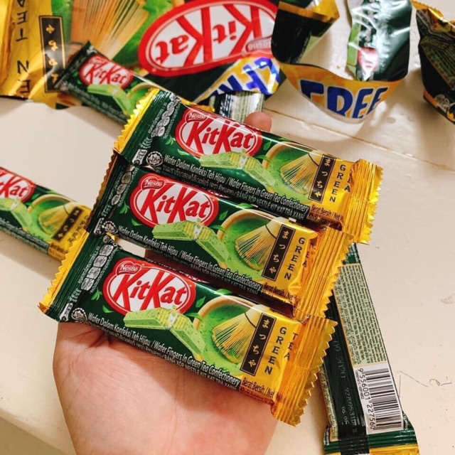 Kitkat trà xanh gói 8 thanh  (date 12/2021)