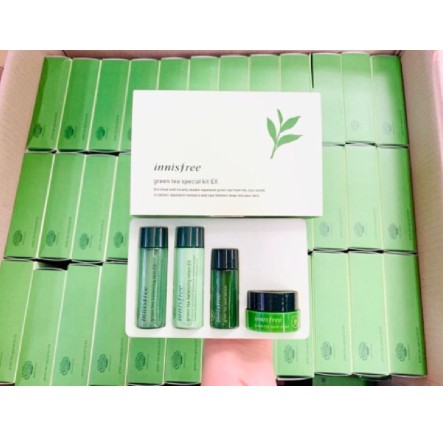 (HÀNG AUTH) Bộ Kit Dưỡng Da Trà Xanh Innisfree Green Tea Special Kit ( 4 món) | BigBuy360 - bigbuy360.vn