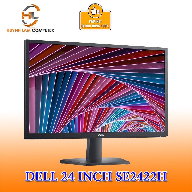 Màn hình máy tính 24inch Dell SE2422H (23.8inch FHD VA VGA/60Hz HDMI/75Hz) - Chính hãng