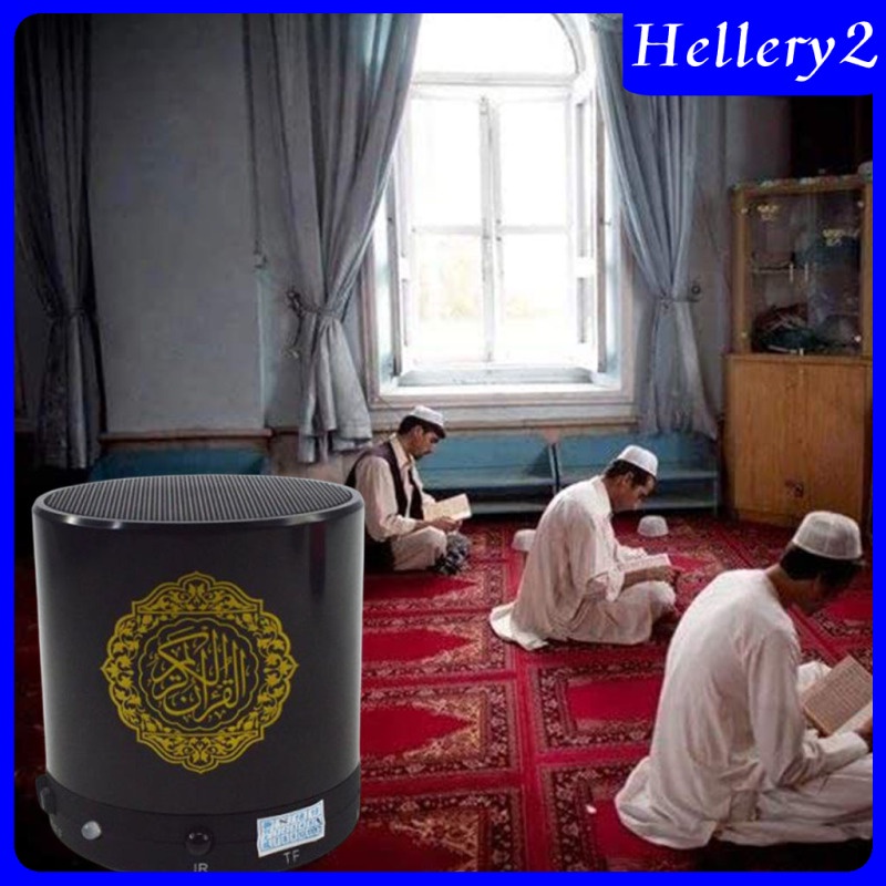 [HELLERY2]Quran Speaker MP3 Player 30 Translations Coran TF FM USB 400mah