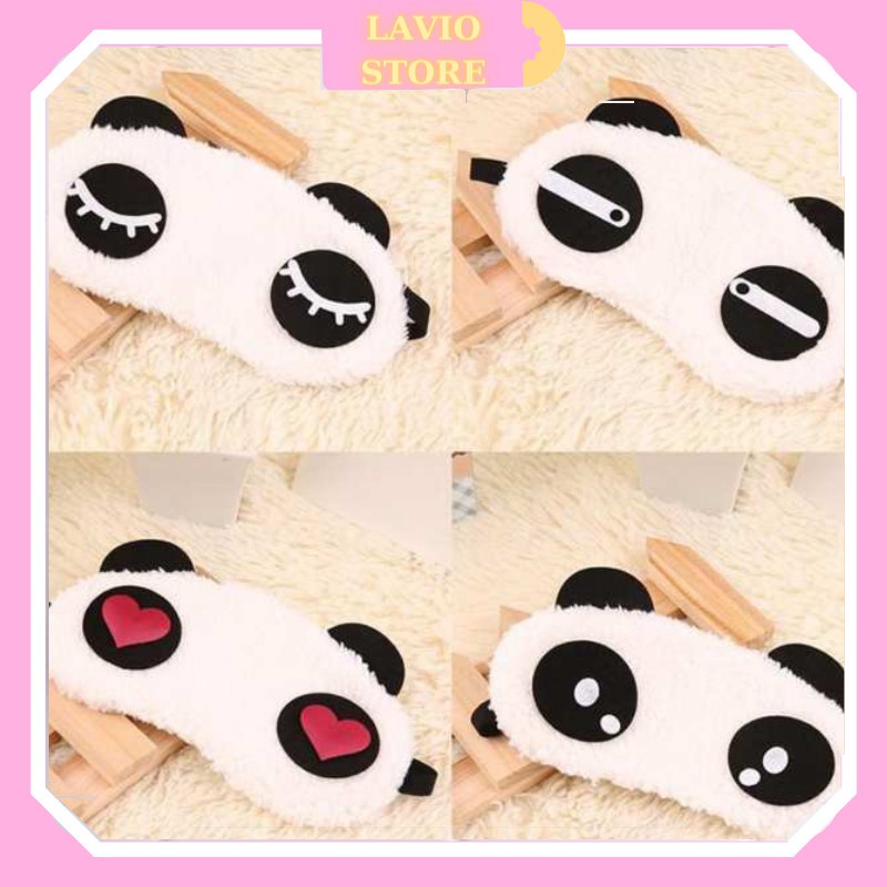 Bịt Mắt Che Mắt Ngủ Hình Panda Dễ Thương 2461 Lavio Store