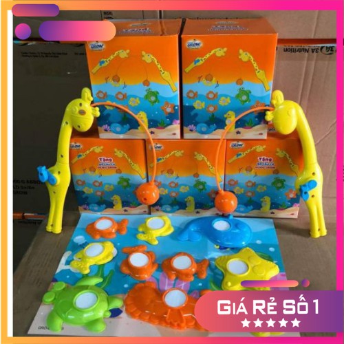 Đồ Chơi Trẻ Em Bộ Câu Cá Cho Bé Siêu Đáng Yêu Sữa Hươu Grow Abbot