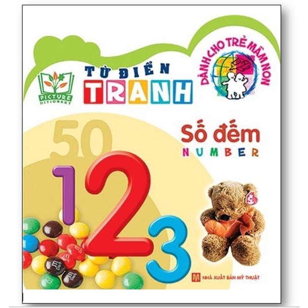 Sách - Từ Điển Tranh - Dành Cho Thiếu Nhi: Số đếm