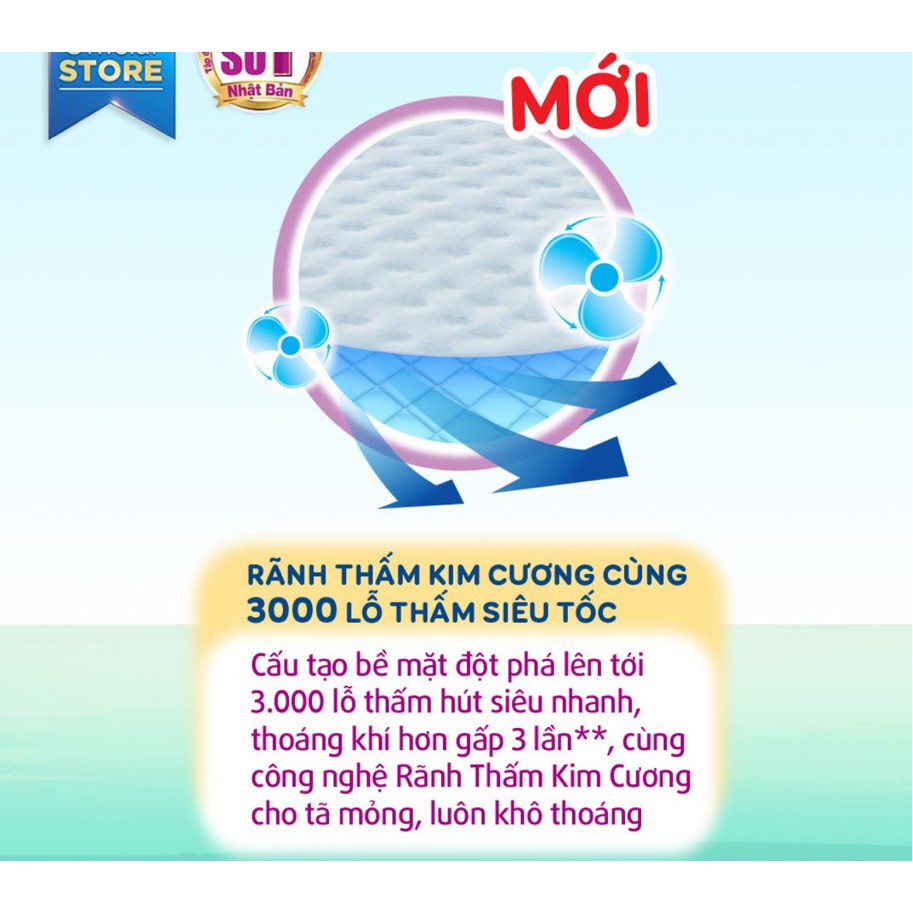 [MẪU MỚI] Tã Quần Bobby Size XXXL 24 miếng dành cho bé 20 đến 35 kg, Rãnh thấm Kim Cương