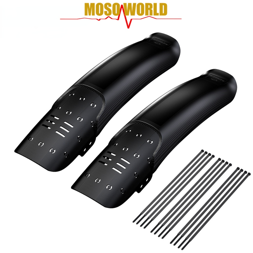 Tấm chắn bùn trước sau MOSOWORLD thiết kế cứng chuyên dụng cho xe đạp leo núi