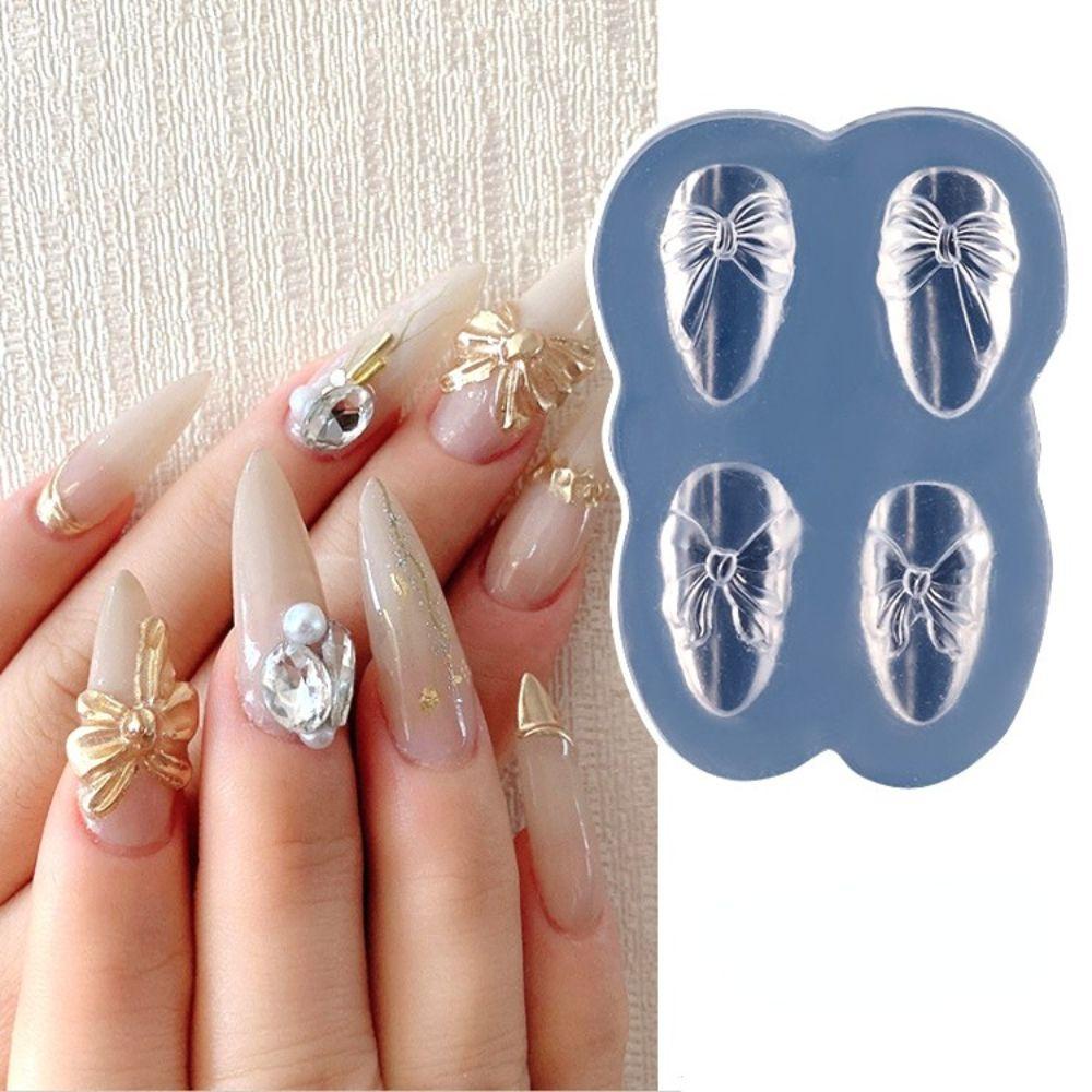 OCEANMAP Khuôn Silicone Tạo Hình Bướm Trang Trí Móng Tay Nghệ Thuật