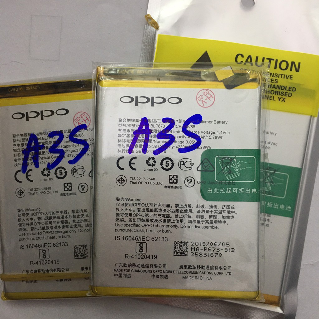 Pin Oppo A3S / A5/ A5S - BLP673