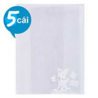 5 tờ Nylon (kiếng) bao Tập/ Sách các khổ lớn