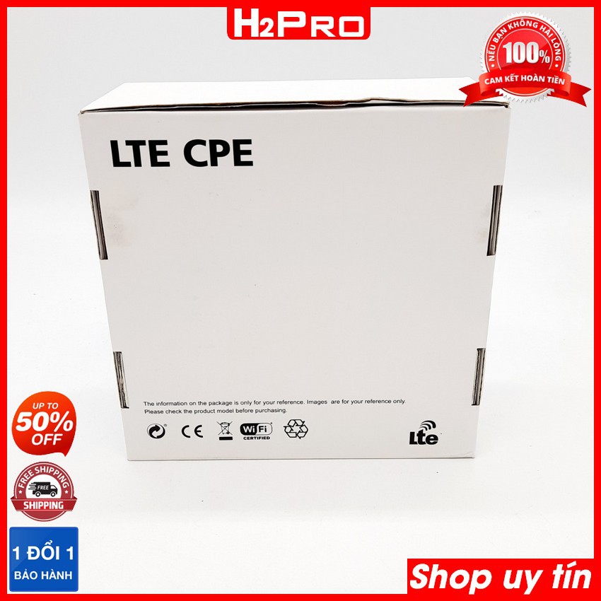 Bộ phát wifi 4G LTE CPE H2Pro 150Mbps hỗ trợ 32 USERS- có cổng LAN, bộ phát wifi 4g tốt nhất hiện nay