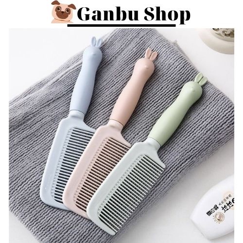 Lược Chải Tóc Uốn, Tóc Rối, Massage Da Đầu Cán Nhựa Dễ Thương Chống Tĩnh Điện (Giao Mẫu Ngẫu Nhiên)