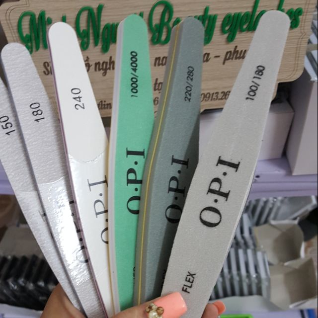 combo 6 dũa móng tay OPI