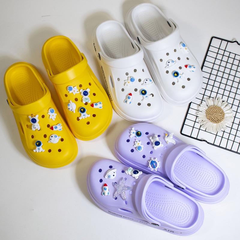 Bộ Phụ Kiện Làm Phụ Kiện Trang Trí Giày Crocs 2022 Có Thể Tháo Rời Trang Trí Phía Trên Giày Dép/ Phi Hành Gia