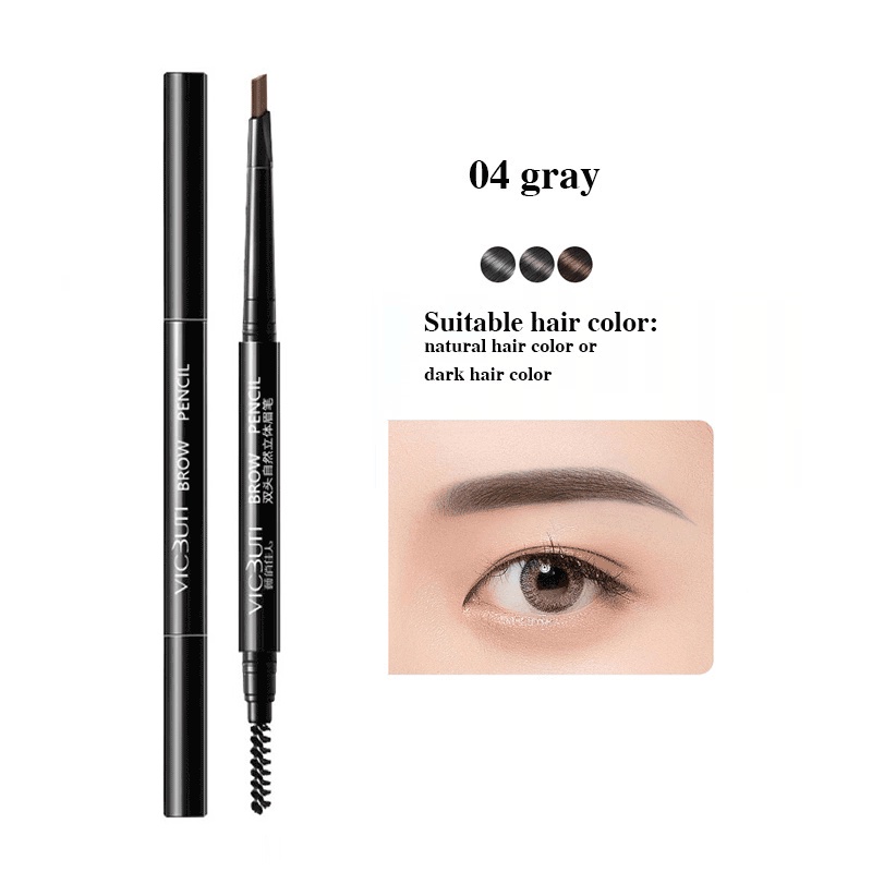 Bút chì kẻ lông mày chính xác lâu trôi không thấm nước độc đáo 5 màu tùy chọn