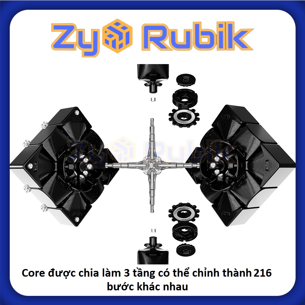 Rubik Gan 13 Maglev Frosted - Gan 13 Maglev UV- Gan 13 FX - Đồ Chơi Trí Tuệ Khối Lập Phương 3 Tầng Cao Cấp - Zyo Rubik