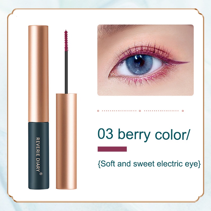 Mascara REVERIE DIARY chống thấm nước chuốt cong mi thời trang với 4 màu lựa chọn | BigBuy360 - bigbuy360.vn