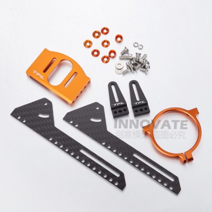 Đế epoxy / carbon ngắn để gắn motor size 36mm và 40mm có tản nhiệt nước ráp tàu/cano điều khiển từ xa