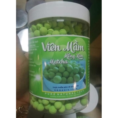 1kg viên mầm hồng sâm mát cha