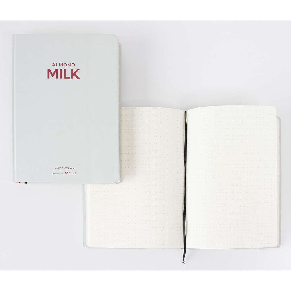 [BEST-SELLER] Sổ tay dotgrid Crabit - Milky Collection - Sổ tay ruột chấm dotgrid, ghi chép, làm bullet journal