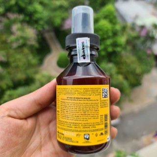 XỊT DƯỠNG ẨM TÓC DAVINES KERATIN SEALER 100ML