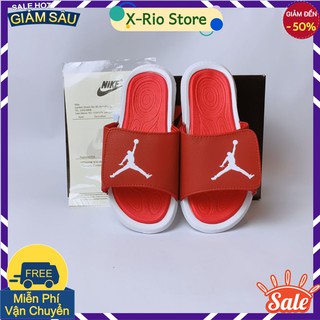 Full Box - Dép quai ngang Jordan thể thao, Dép nam.XR Humy
