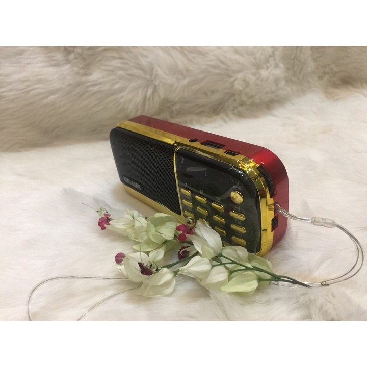 Đài Radio Siêu Nhỏ V52 - Bắt Đài Fm.Chạy Thẻ Nhớ.USB.Hỗ Trợ Học Tiếng Anh.Nghe Nhạc Mp3.